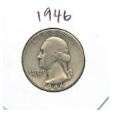 1946 Washington Silver Quarter
