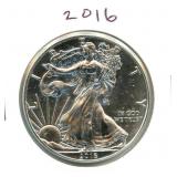 2016 U.S. Silver Eagle ASE - 1 oz Fine Silver
