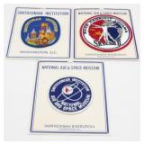 3 Smithsonian Vintage Patches