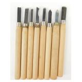 Set of 8 Wood Carving Hand Tools - Appx. 5 ï¿½ï¿½