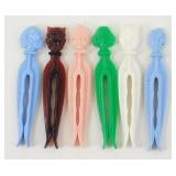 Vintage 1950ï¿½s Clothespins, Laundry Pegs