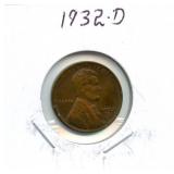 1932-D Lincoln Cent