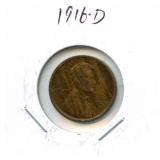 1916-D Lincoln Cent