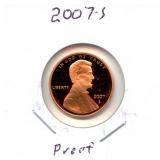 2007-S Lincoln Cent - Proof
