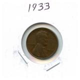 1933 Lincoln Cent