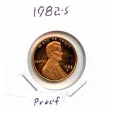 1982-S Lincoln Cent - Proof