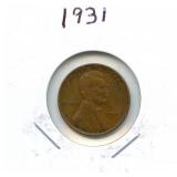 1931 Lincoln Cent