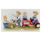* 2 Denim Day Figurines