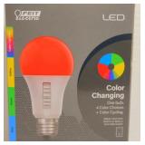 Color Changing LED Light Bulb with Remote