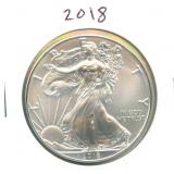 2018 U.S. Silver Eagle ASE - 1 oz Fine Silver