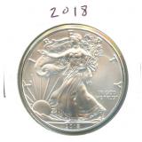 2018 U.S. Silver Eagle ASE - 1 oz Fine Silver