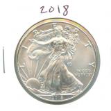 2018 U.S. Silver Eagle ASE - 1 oz Fine Silver
