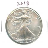 2018 U.S. Silver Eagle ASE - 1 oz Fine Silver