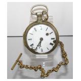 Antique Swiss Valerius Pocket Watch Silver?????