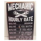New Metal Sign