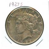 1927-S Peace Silver Dollar