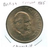 1965 British Crown - Churchill