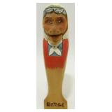 Wooden Lady Carved Nut Cracker