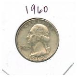 1960 Washington Silver Quarter