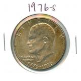 1976-S Eisenhower  Silver Dollar Coin - 40%