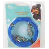 New 15-ft Heavy Duty Cable Dog Leash Pet Trends