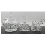 * Vintage Cut Crystal Dï¿½cor Pieces