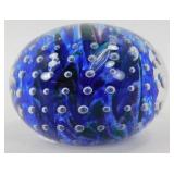 * Vintage Cobalt Blue Controlled Bubble