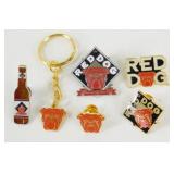 Red Dog Pin Lot