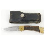 Buck #112 Folding Knife with Sheath