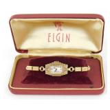 Vintage Elgin Gold Filled Ladies Art Deco Watch