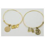 Alex & Ani Lot of 2 Bracelets - Friend & Thankful