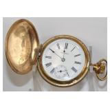 Columbia Watch Co. Gold Filled Pocket Watch, 6s,