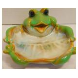 Ceramic Frog Dish