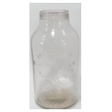 * Large Vintage Horlickï¿½s Malted Milk Glass Jar -
