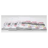 7 New 80 Packs of Five Star Wide Ruled Reinforced