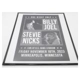 * Billy Joel / Stevie Nicks Tour Poster