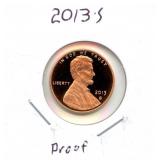 2013-S Lincoln Cent - Proof