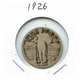1926 Standing Liberty Silver Quarter