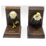 Vintage Bald Eagle Bookends