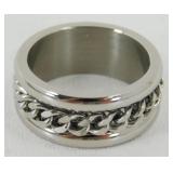 Silver Ring - Size 13, New