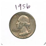 1956 Washington Silver Quarter