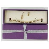 Necklace & Earrings Set in Gift Box, Very Nice