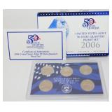 2006 United States Mint 50 State Quarters Proof