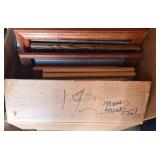 Assorted Wooden Picture Frames