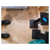 Pair Of Black Speaker Stands