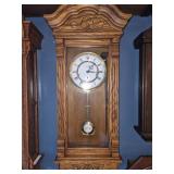 Trend Clocks By Sligh Oak Wall Clock