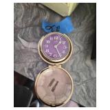 Linden Purple Travel Alarm Clock
