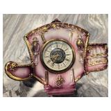 Narco Porcelain Mantel Clock