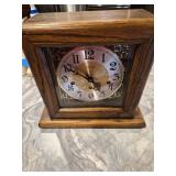 Ansonia Vtg Triple Chime Box Clock