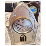 New Haven Clock Co Gothic Mantel Clock